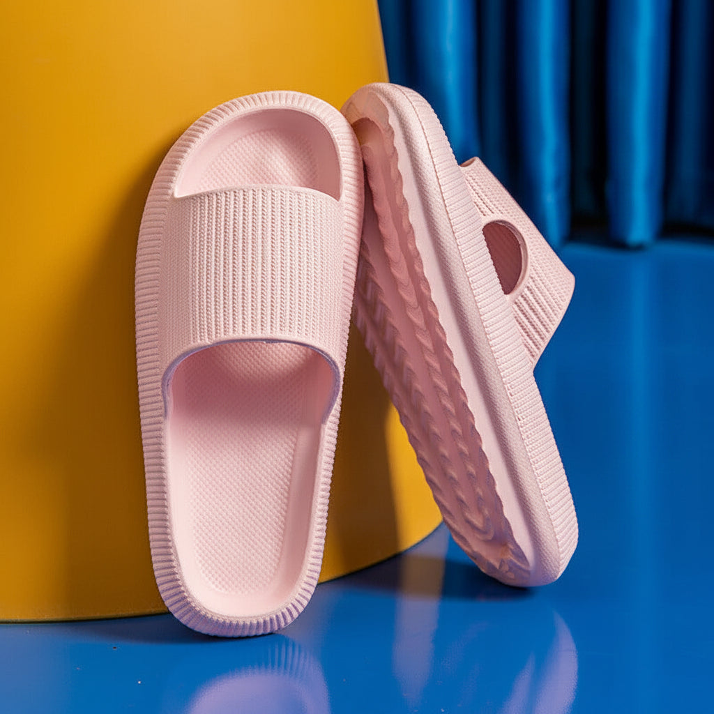 Cozy Pillow Slides Anti-Slip Sandals Ultra Soft Slippers Cloud Home Outdoor Shoe