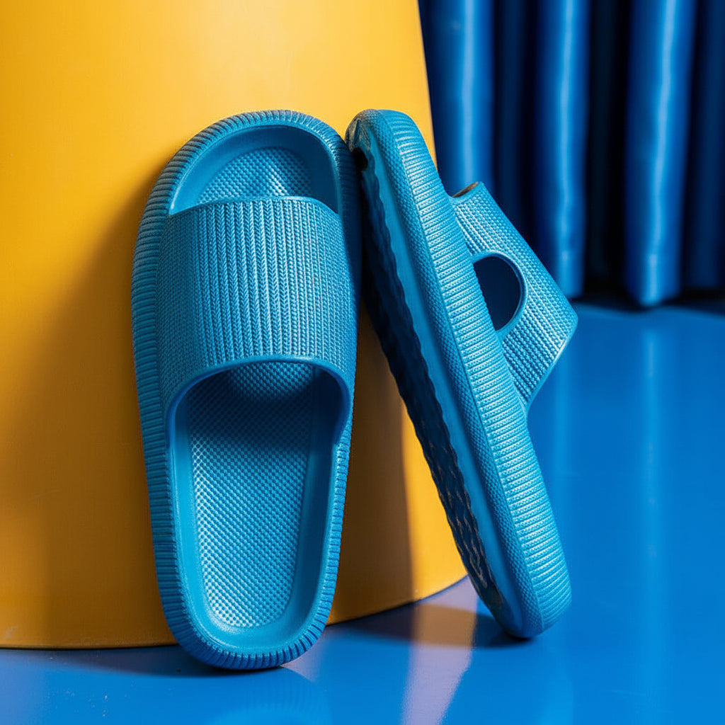 Cozy Pillow Slides Anti-Slip Sandals Ultra Soft Slippers Cloud Home Outdoor Shoe
