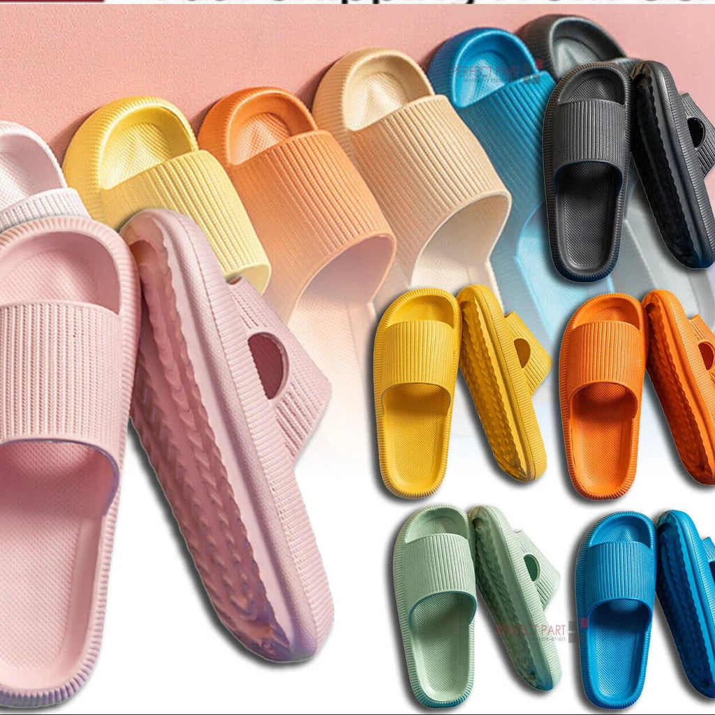 Cozy Pillow Slides Anti-Slip Sandals Ultra Soft Slippers Cloud Home Outdoor Shoe