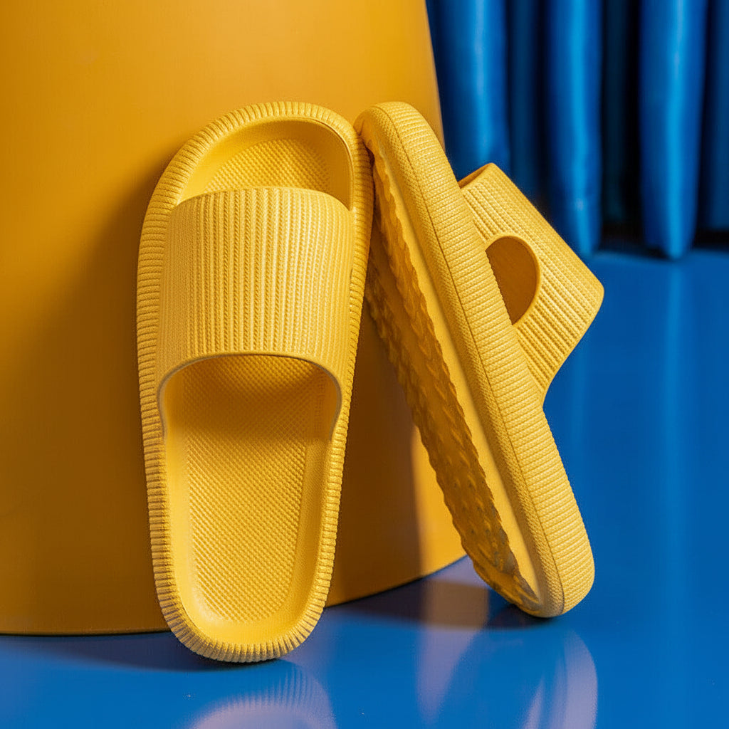 Cozy Pillow Slides Anti-Slip Sandals Ultra Soft Slippers Cloud Home Outdoor Shoe