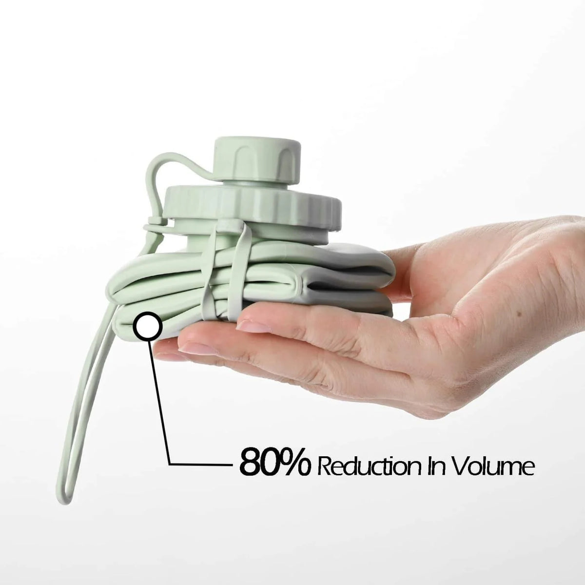 Collapsible Silicone Water Bottle ‚ Bpa-Free